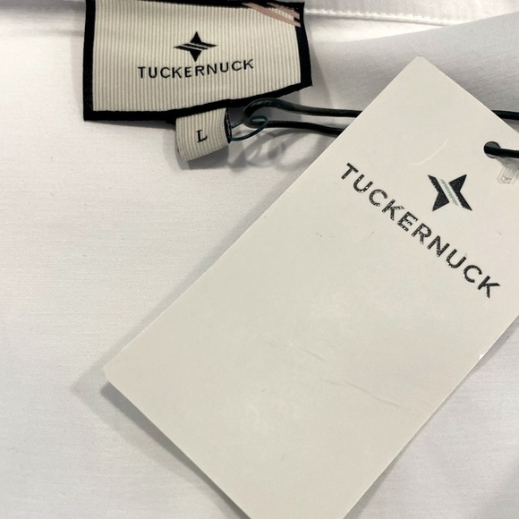 Tuckernuck | NEW White Feather Willow Three-quarter Blouse Size L - Picture 10 of 11